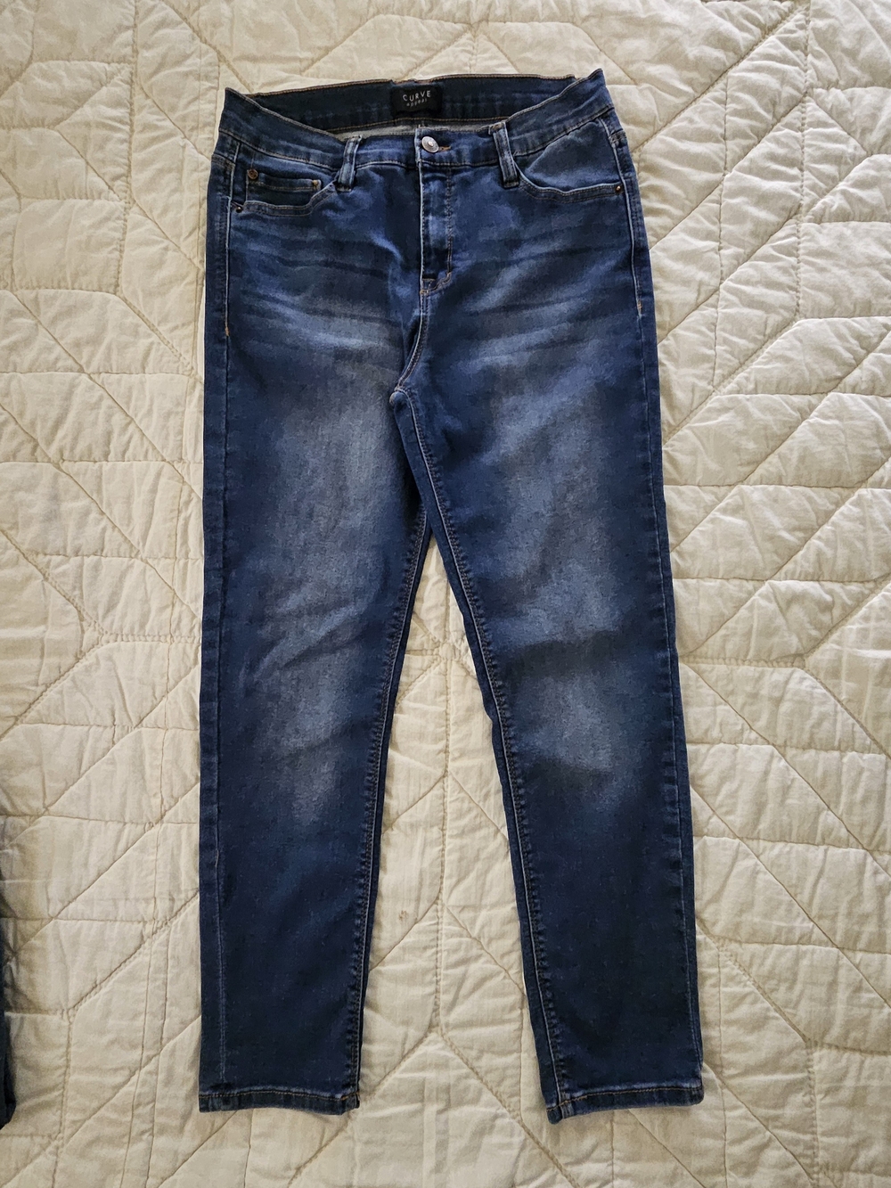 Curve Appeal- High Rise Skinny Jeans - Size 8/29
